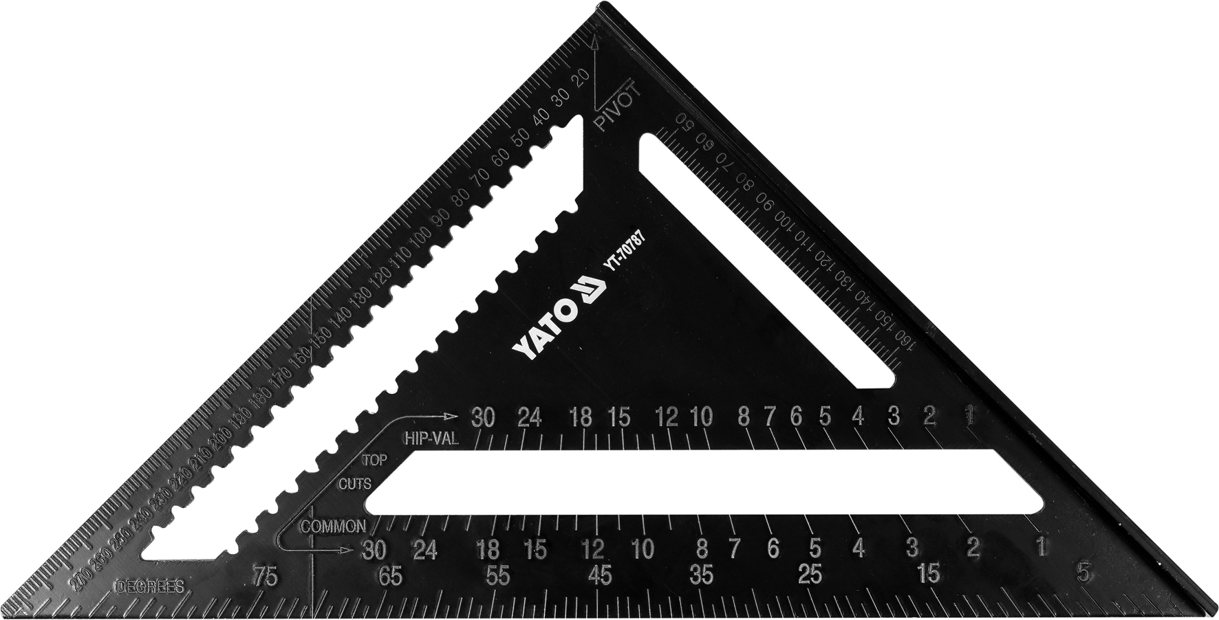 Vinkelmätare Yato YT-70787; 300 mm; aluminium