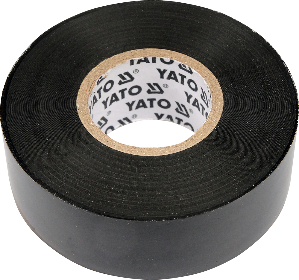 Isoleringstejp Yato YT-8174; 0,19x25 mm; 20 m; svart