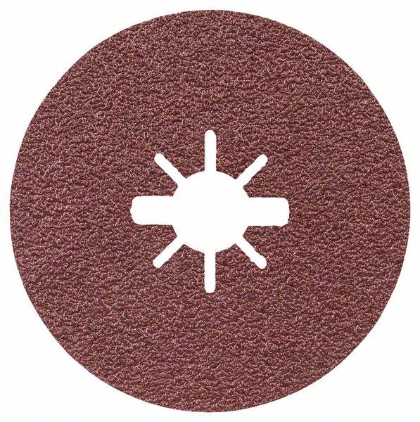 Sandpapper till vinkelslip Bosch Expert R781 Prisma; 125 mm; X-Lock; K36; 25 st.