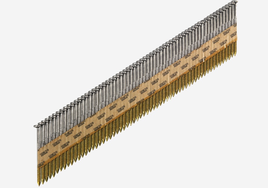 Spik Senco GE57ASBKR; 2,87x75 mm; 34°; 2000 st; varmförzinkad