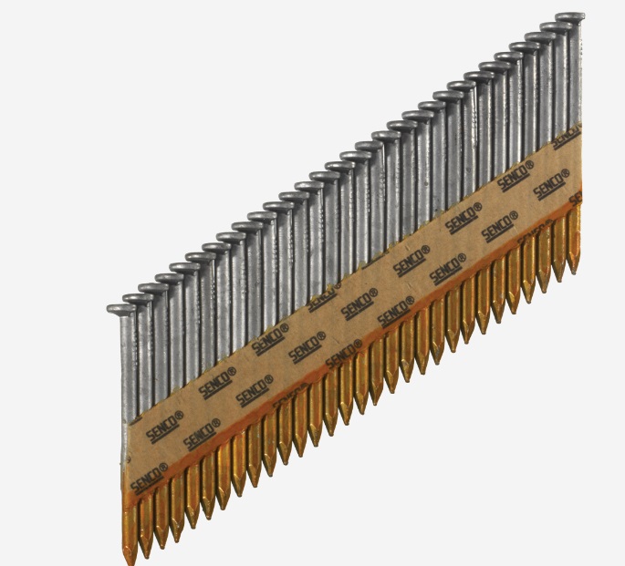 Spik Senco GC57ASBKR; 2,87x75 mm; 34°; 2000 st; varmförzinkad