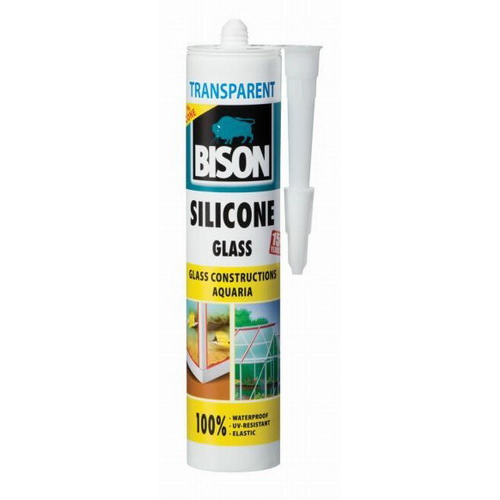 krage Bison 6303282 SILIC.GLASS; 280 ml; genomskinlig