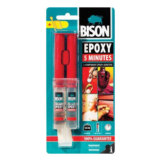 Limstift Bison 1586025 Epoxy 5 min; 24 ml