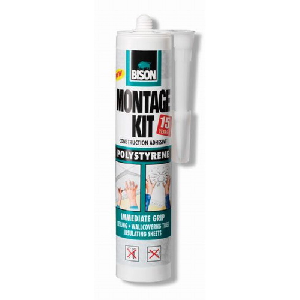 Limstift Bison 6307346 Montage Kit Polystyrene; 470 g