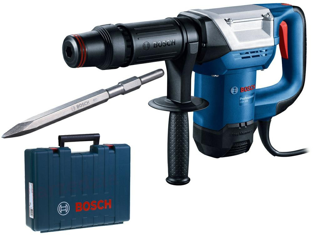 Bilningshammare Bosch GSH 500; 1100 W; 7,5 J; SDS-max