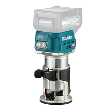 Sladdlös kantfräs Makita RT001GZ04; 40 V (utan batteri och laddare)