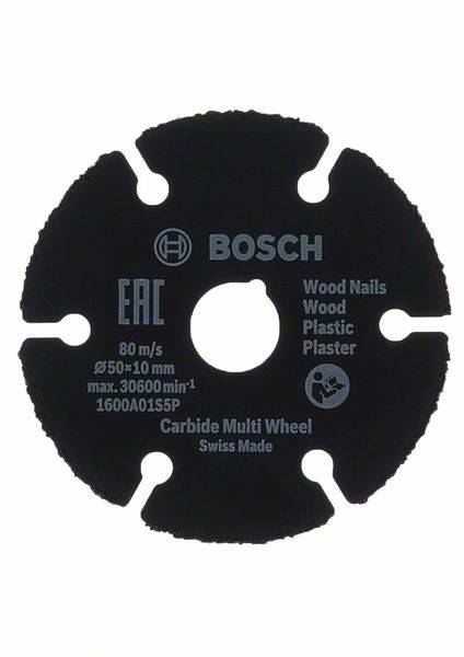 Sågklinga Bosch 1600A01S5X; 50x1,0x10 mm