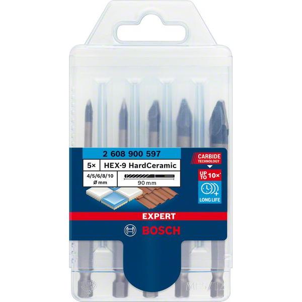 Borrsats Bosch 2608900597; 4-10 mm; 5 st.
