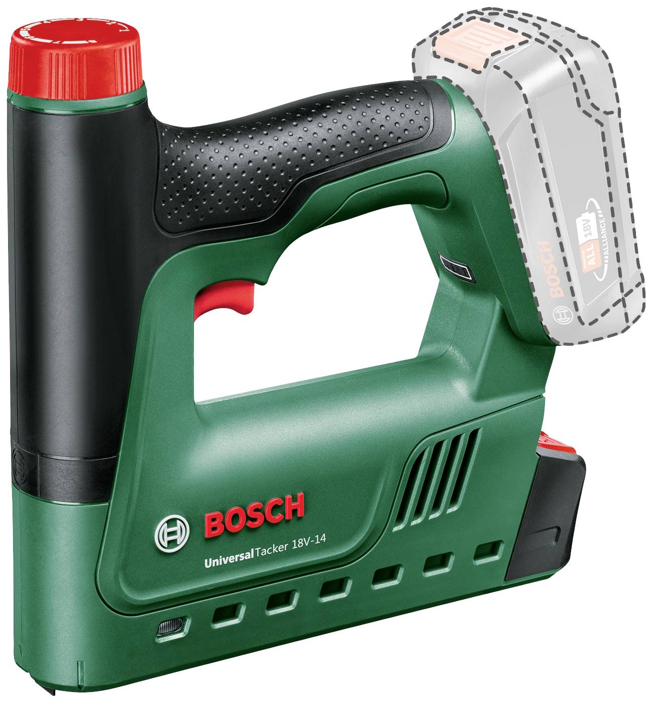 Batteridriven häftpistol Bosch UniversalTacker 18V-14; 18 V (utan batteri och laddare)