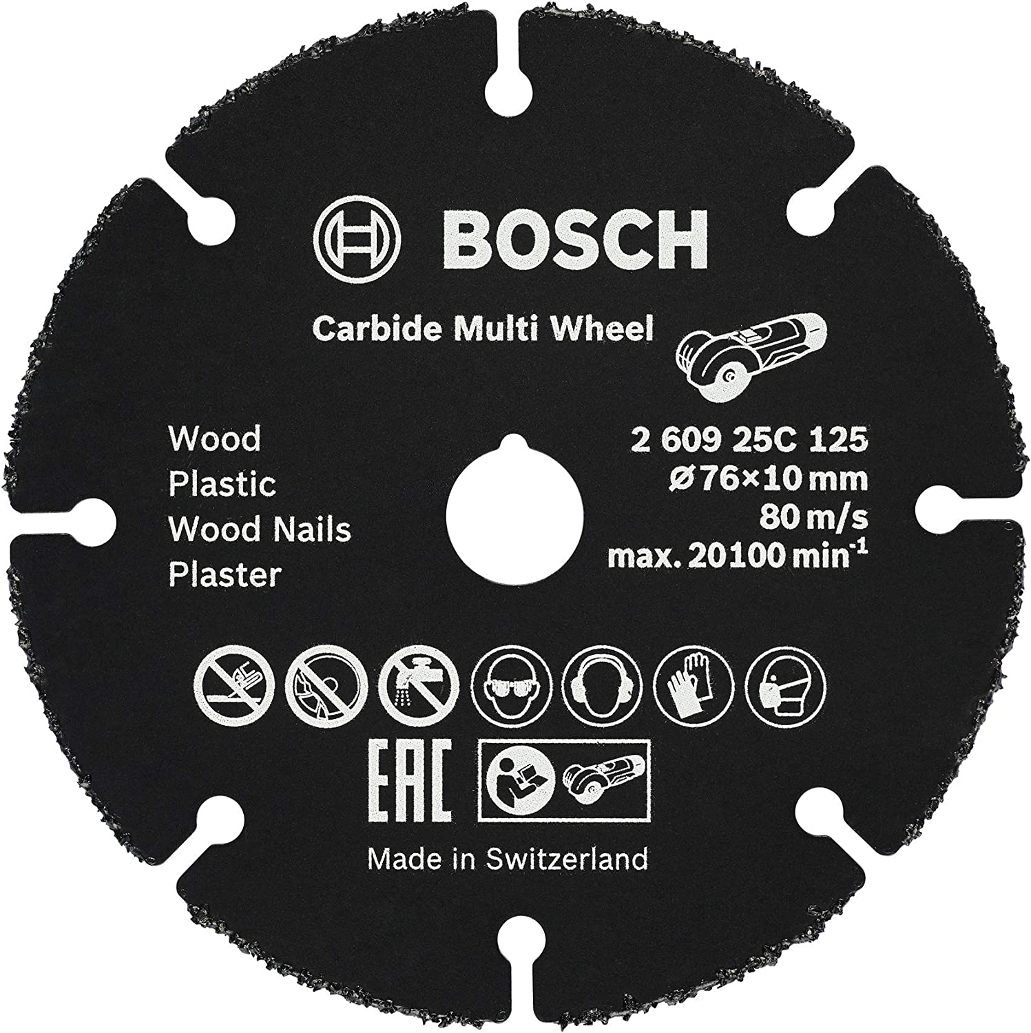 Sågklinga Bosch 260925C125; 76x10 mm
