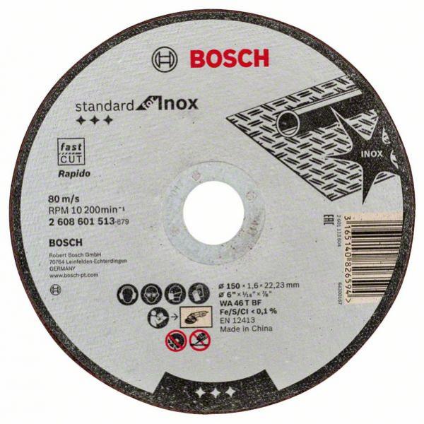 Kapskiva Bosch Standard for Inox 2608603170; 115x22,23 mm