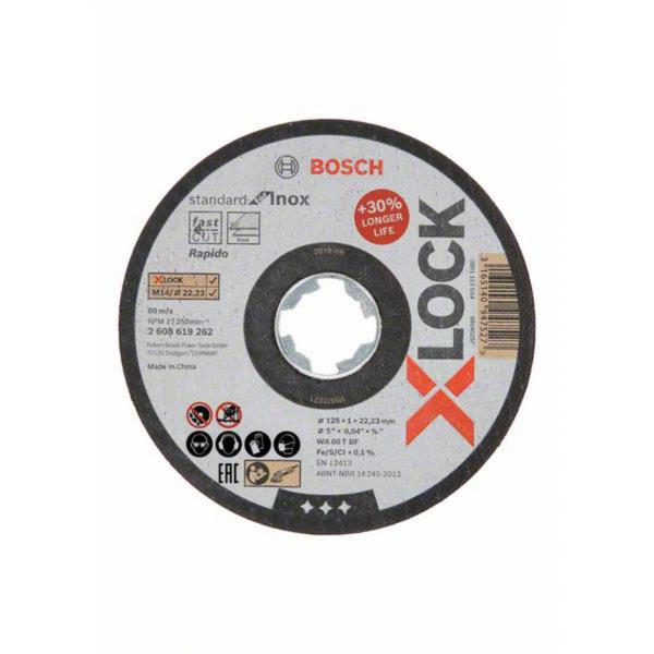 Kapskiva Bosch 2608619363; 125x22,23 mm; X-Lock