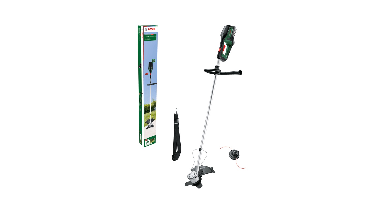 Trimmer Bosch AdvancedBrushCut 36V-23-750 solo; 36 V (utan batteri och laddare)