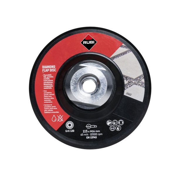 Diamantslipskiva Rubi 32927; 115 mm; M14