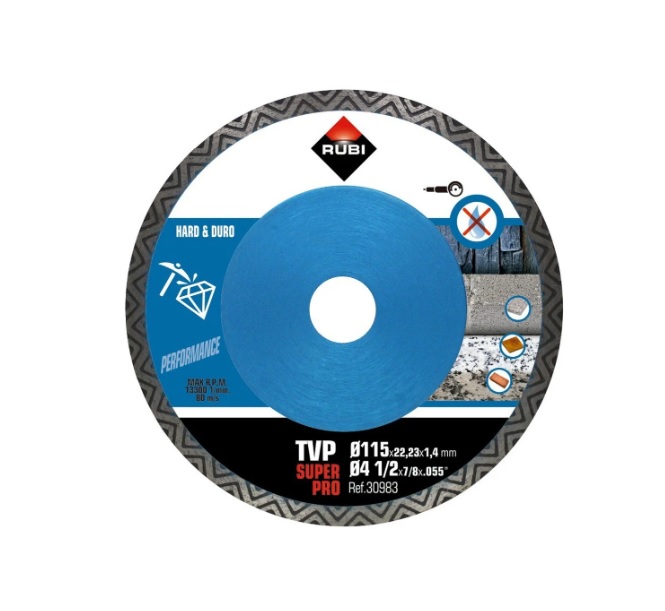 Diamantkapskiva Rubi TVP 115 SUPERPRO; 115 mm
