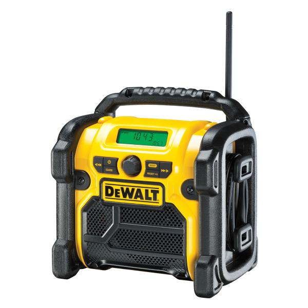 Radio DeWalt DCR019-QW; 10,8/14,4/18 V (utan batteri och laddare)