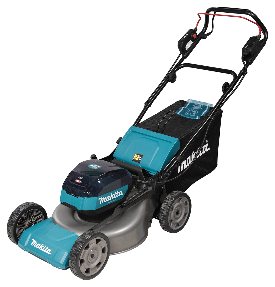 Batteridriven gräsklippare självgående Makita LM001GT202; 40 V; 2x5,0 Ah batt.