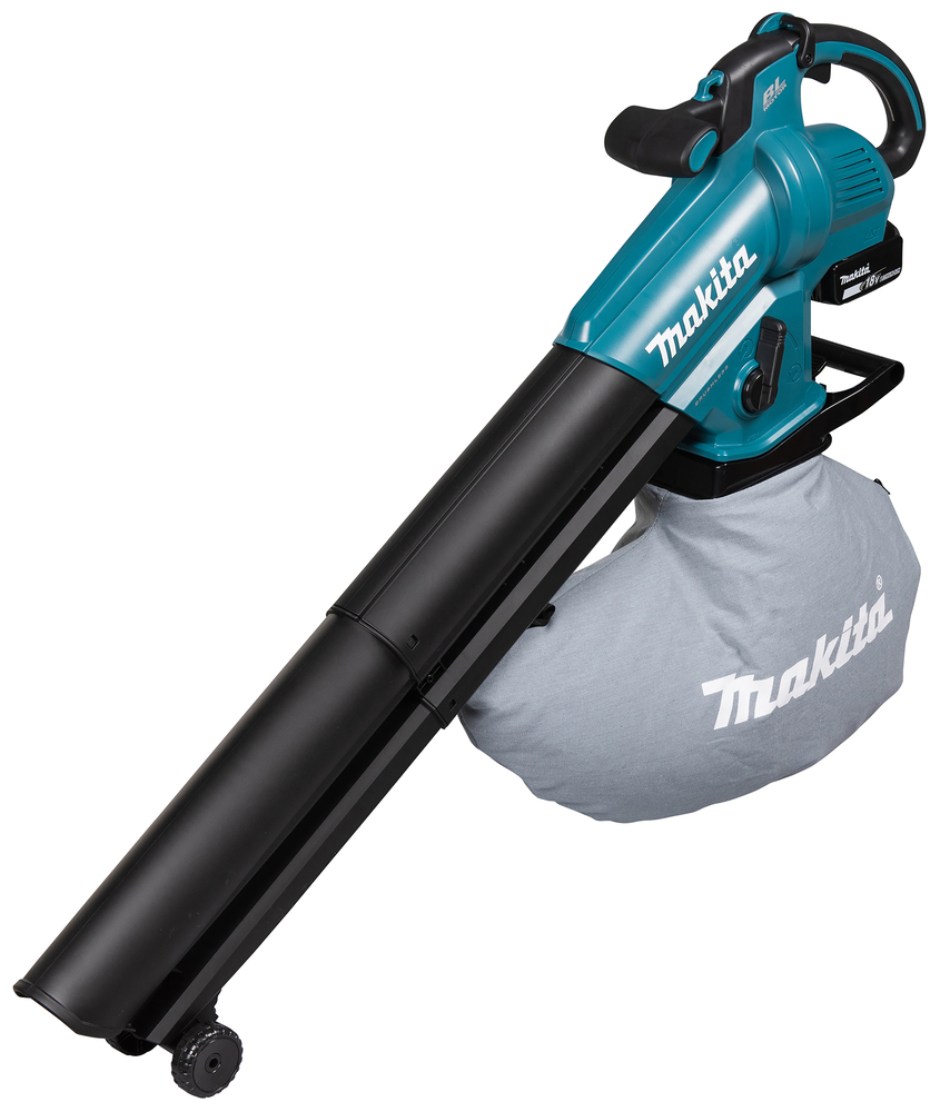 Batteridriven lövblås/sug Makita DUB187T002; 18 V; 1x5,0 Ah&nbsp; batt.