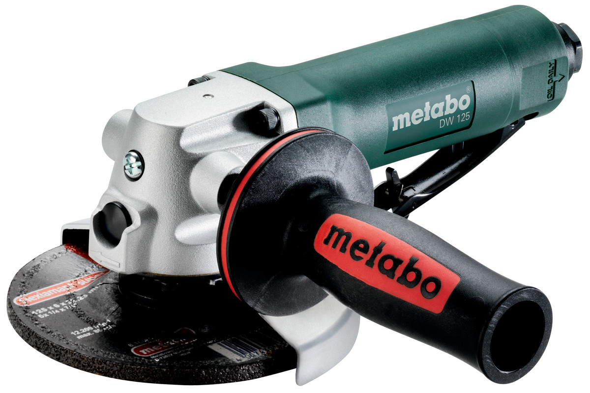 Tryckluftsdriven vinkelslip Metabo DW 125