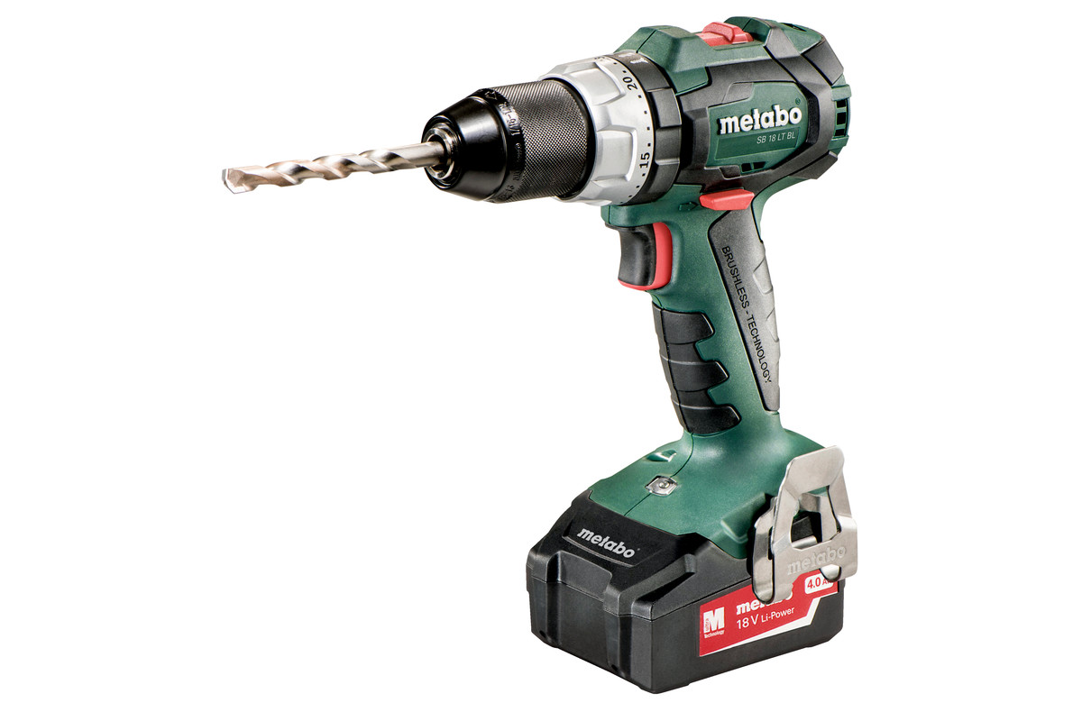 Slagskruvdragare / borr Metabo SB 18 LT BL; 18 V; 2x4,0 Ah batt.