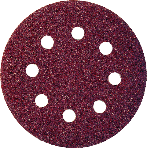 Sandpapper för excenterslipar Klingspor; PS 22 K; GLS 5; 125 mm; K40; 5 st.