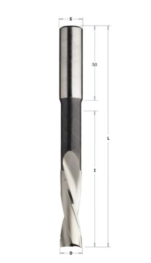 Flisande borr för trä CMT 161.060.31; 6/60 mm; RH