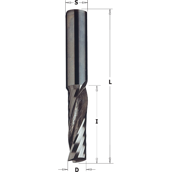 Fräsbit för CNC-fräs CMT 198.102.11; D=10X52X90 RH (right hand)