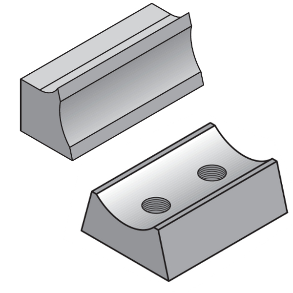 Begränsare för skärhuvuden CMT 695.999.46 46X11X9.5 mm