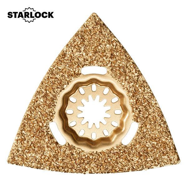 Slipplatta 80mm Carbide Grit Delta Rasp