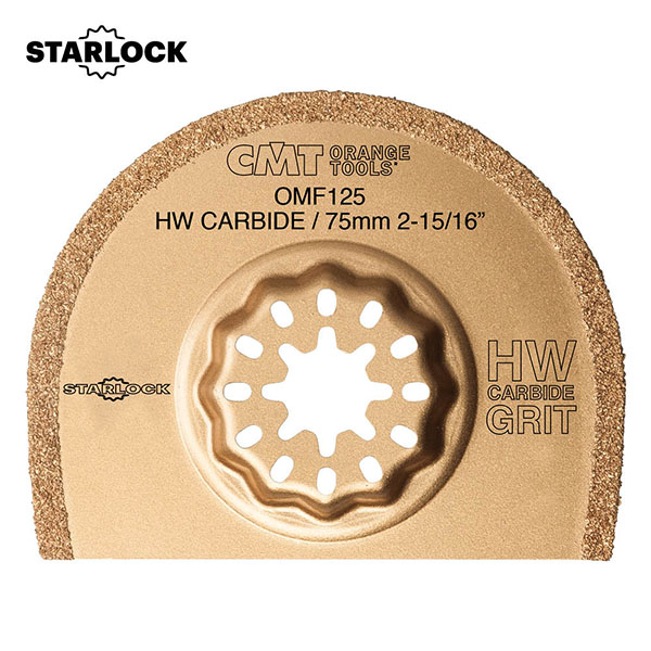 Halvrund segmentsågklinga CMT OMF125 Carbide Ø75 mm; 1 st.