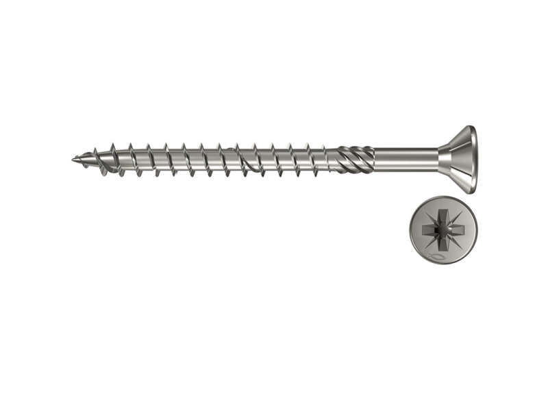träskruv Fischer FPF-SZ; 4,5x40 mm; A2; 25 st.