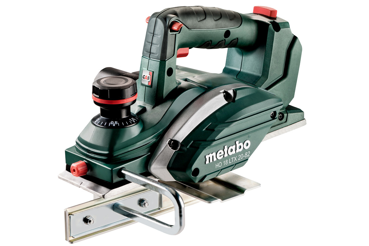 Batteridriven hyvel Metabo HO 18 LTX 20-82; 18 V (utan batteri och laddare)
