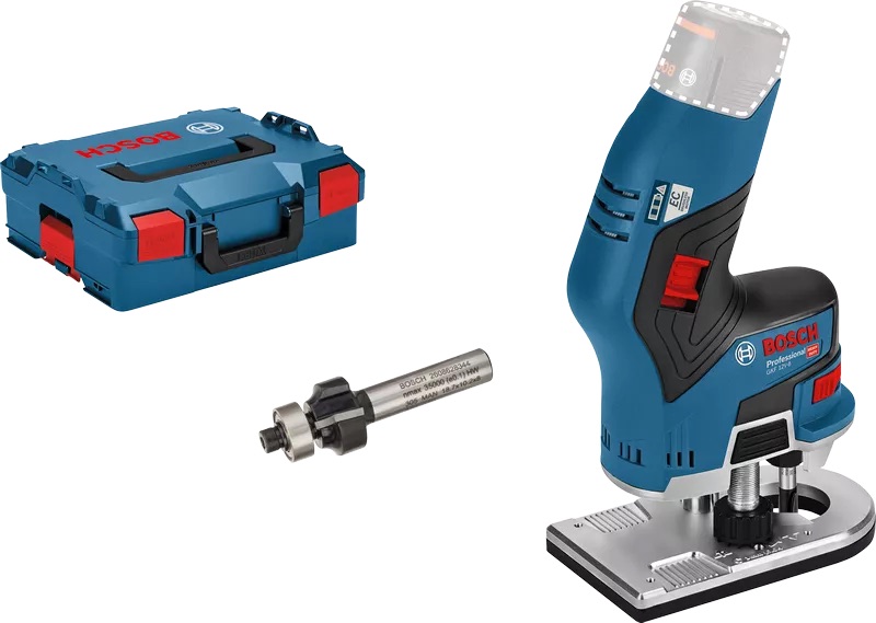 Sladdlös kantfräs Bosch GKF 12V-8; 12 V (utan batteri och laddare)