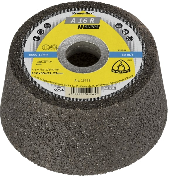 Sliphuvud Klingspor A 16 R; 110x55x22,23 mm; 6 st.