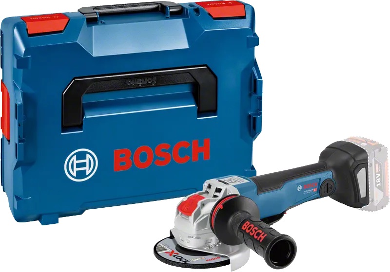 Vinkelslip Bosch GWX 18V-10 PC SOLO X-Lock; 18 V (utan batteri och laddare)