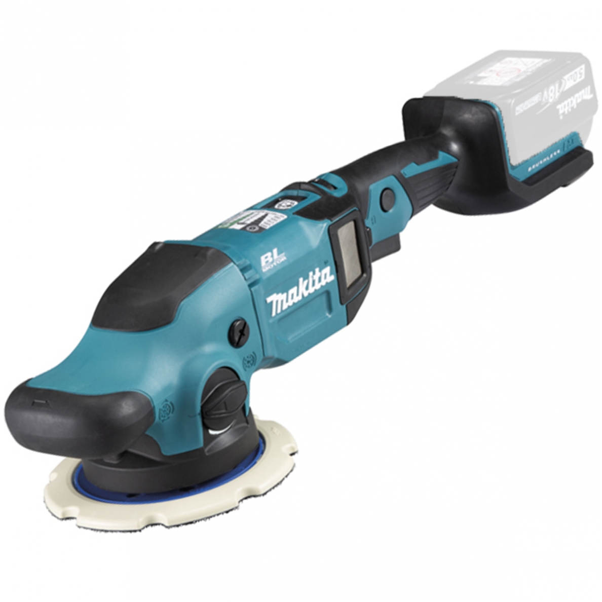 Polermaskin Makita DPO600Z; 18 V (utan batteri och laddare)