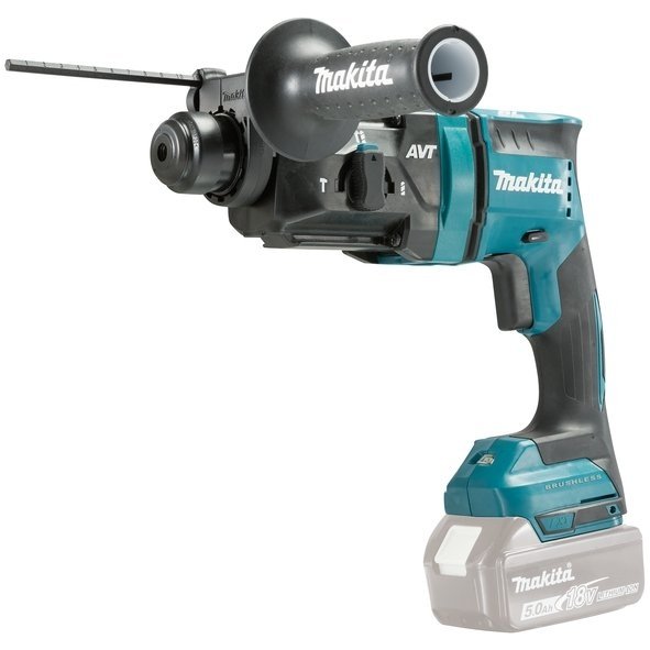 Borrhammare Makita DHR182Z; 18 V; SDS-Plus; 1,7 J (utan batteri och laddare)