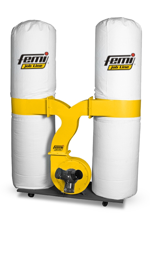 Tre-fas spånsug Femi job Line DC 355 Plus; 2200 W