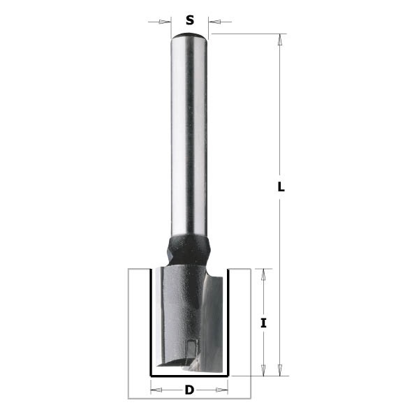 Rak notfräs CMT Contractor K174-082; 8/40/90 mm