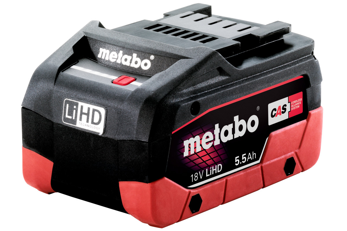 Batteri Metabo LIHD; 18 V; 5,5 Ah