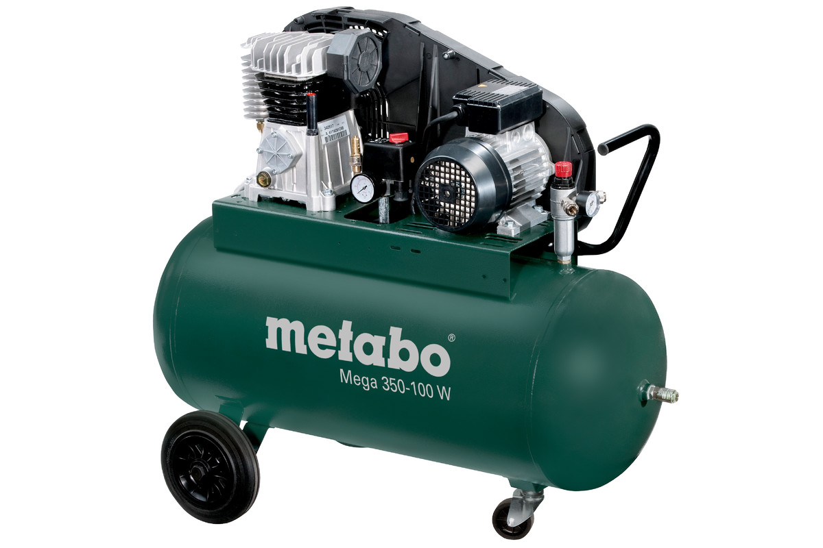 Oljesmord luftkompressor Metabo Mega 350-100 W