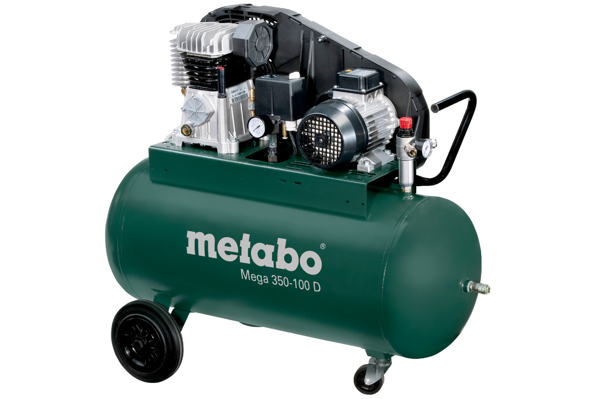 Trefaskompressor Metabo Mega 350-100 D