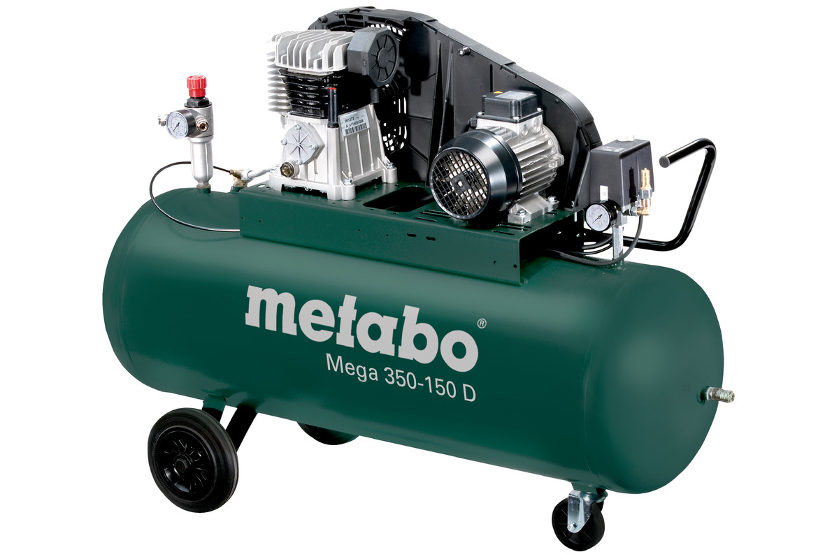 Trefaskompressor Metabo Mega 350-150 D