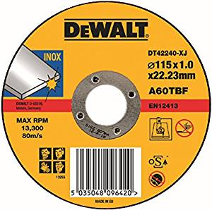 Kapskiva DeWalt DT42240Z; 115x1,2 mm