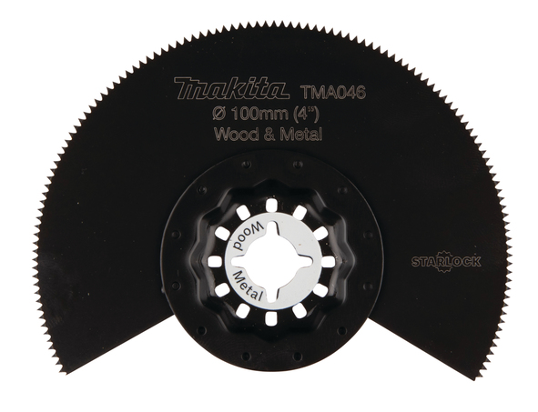 Halvrund segmentsågklinga Makita TMA046; Ø100 mm