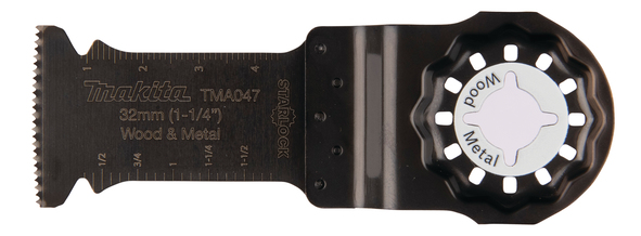 Skär för planskärning Makita TMA047; Starlock; BIM; 32 mm