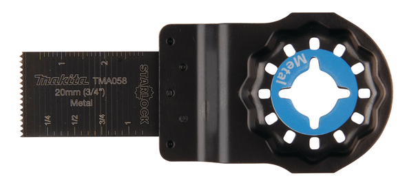 Skär för planskärning Makita TMA058; Starlock; BiM; 20 mm