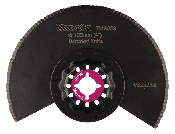 Halvrund segmentsågklinga Makita TMA063; Ø100 mm