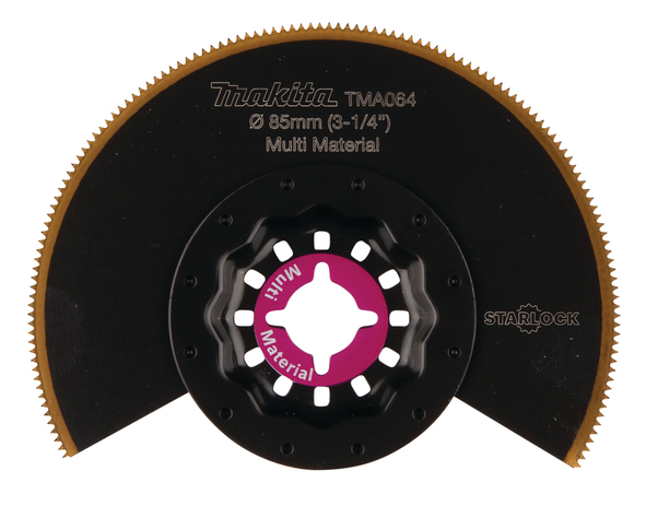 Halvrund segmentsågklinga Makita TMA064; Ø85 mm