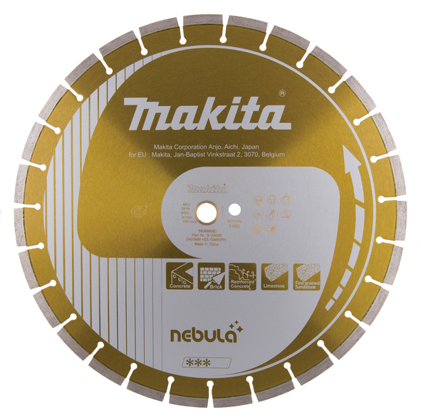 Diamantkapskiva Makita B-54069; Ø400 mm